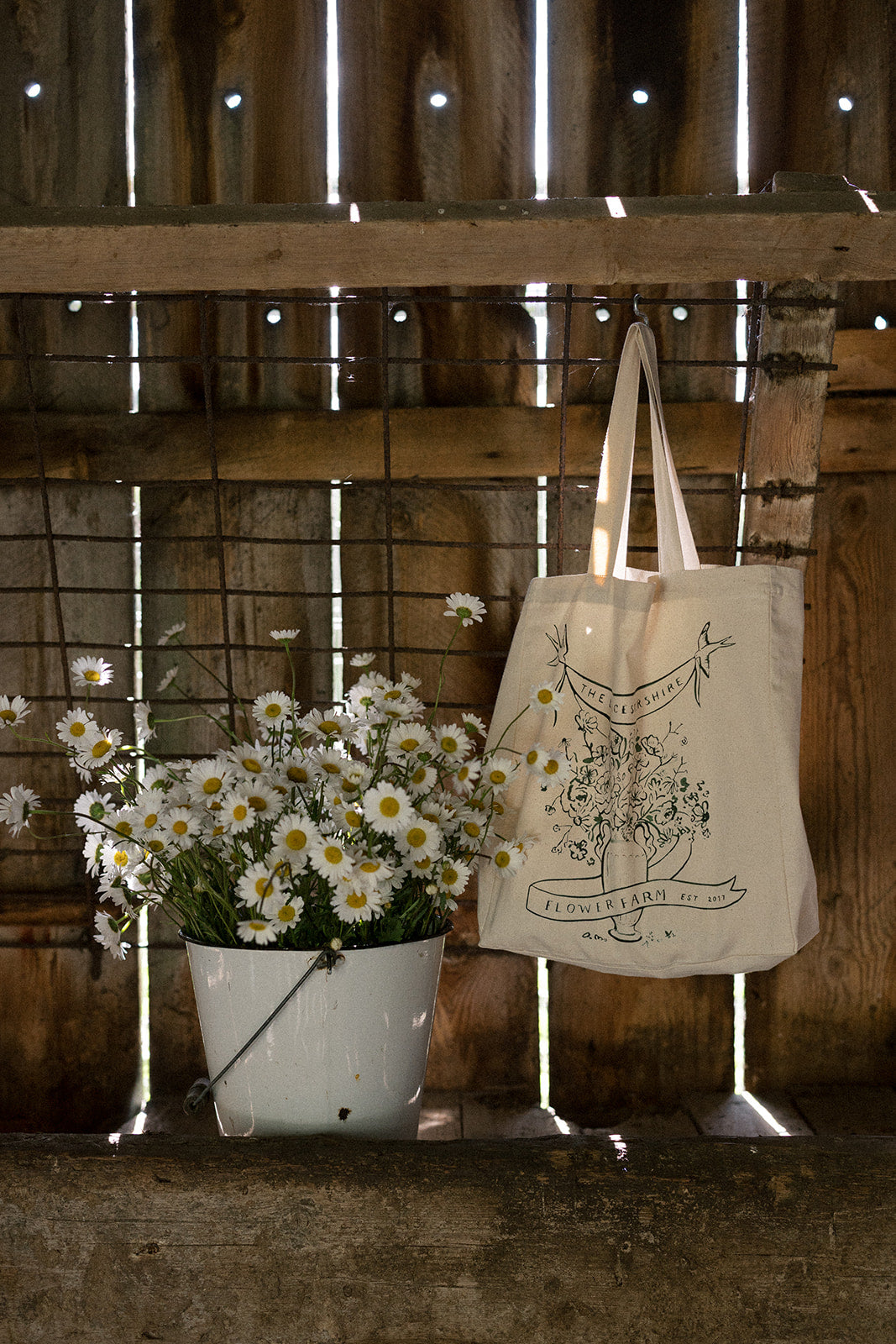 The Leicestershire Flower Farm Exclusive Tote Collection