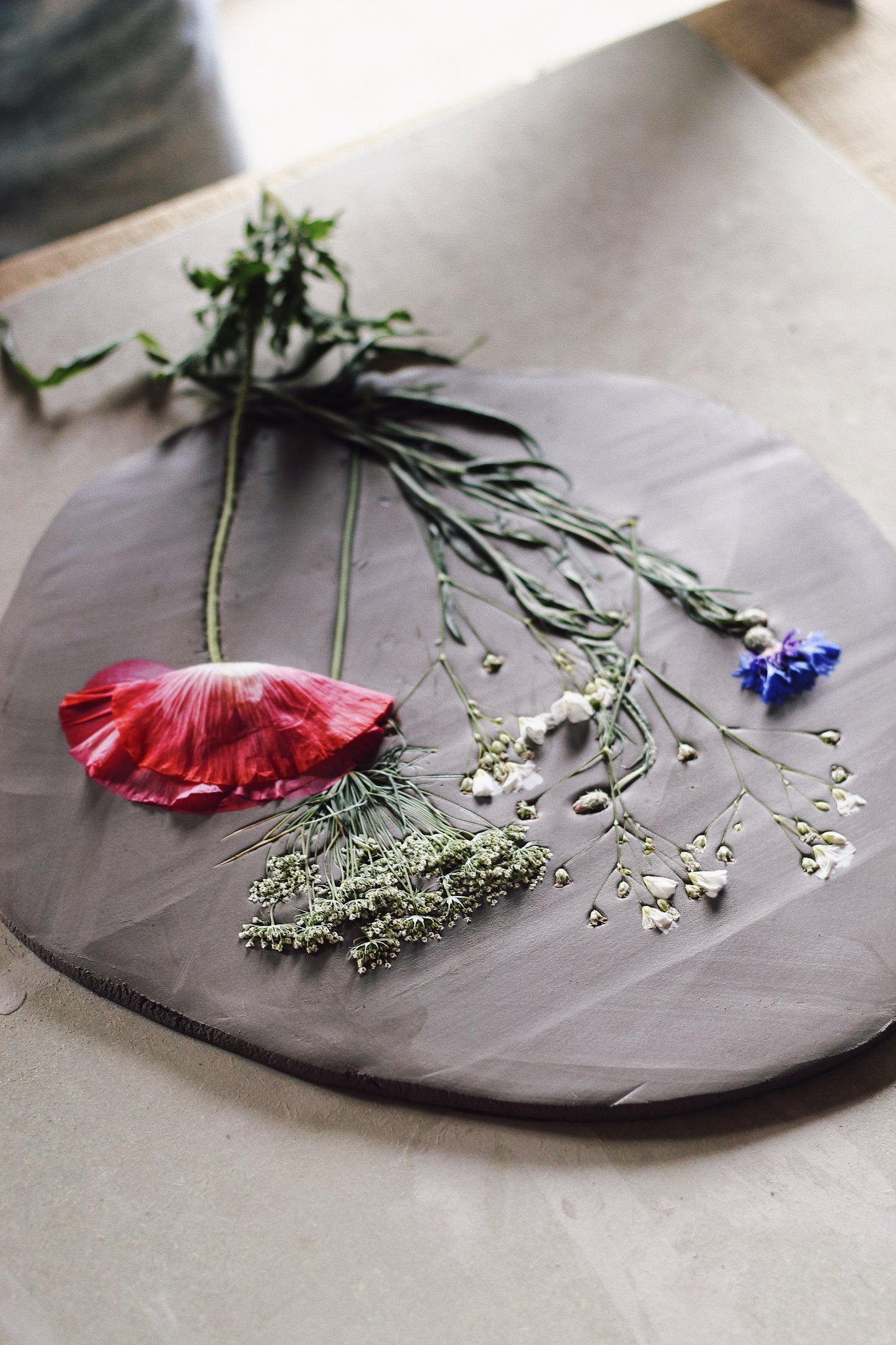 AUGUST - Floral Ceramics: Flower Pressing