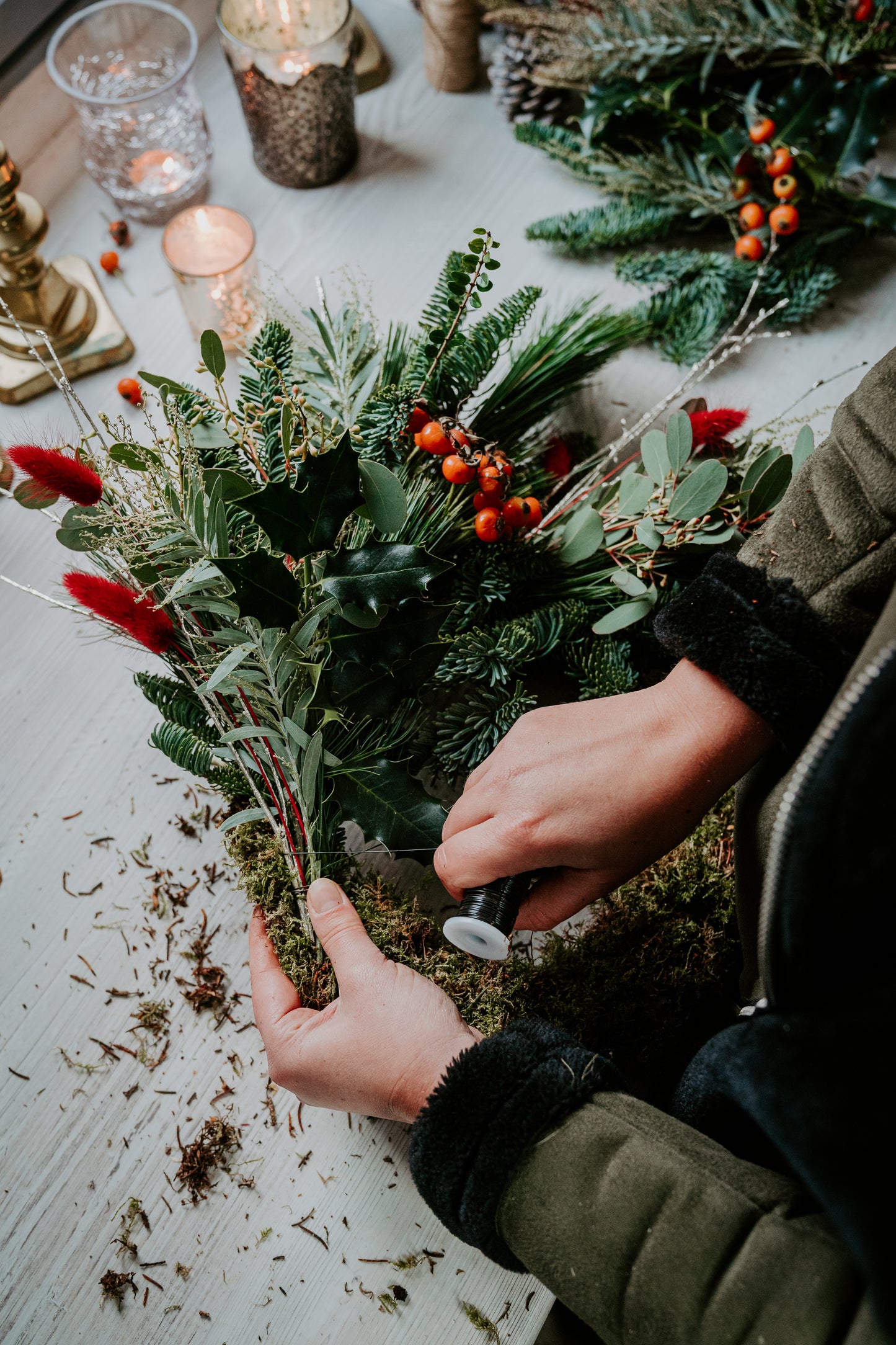 Forager's DIY Christmas Wreath Kit