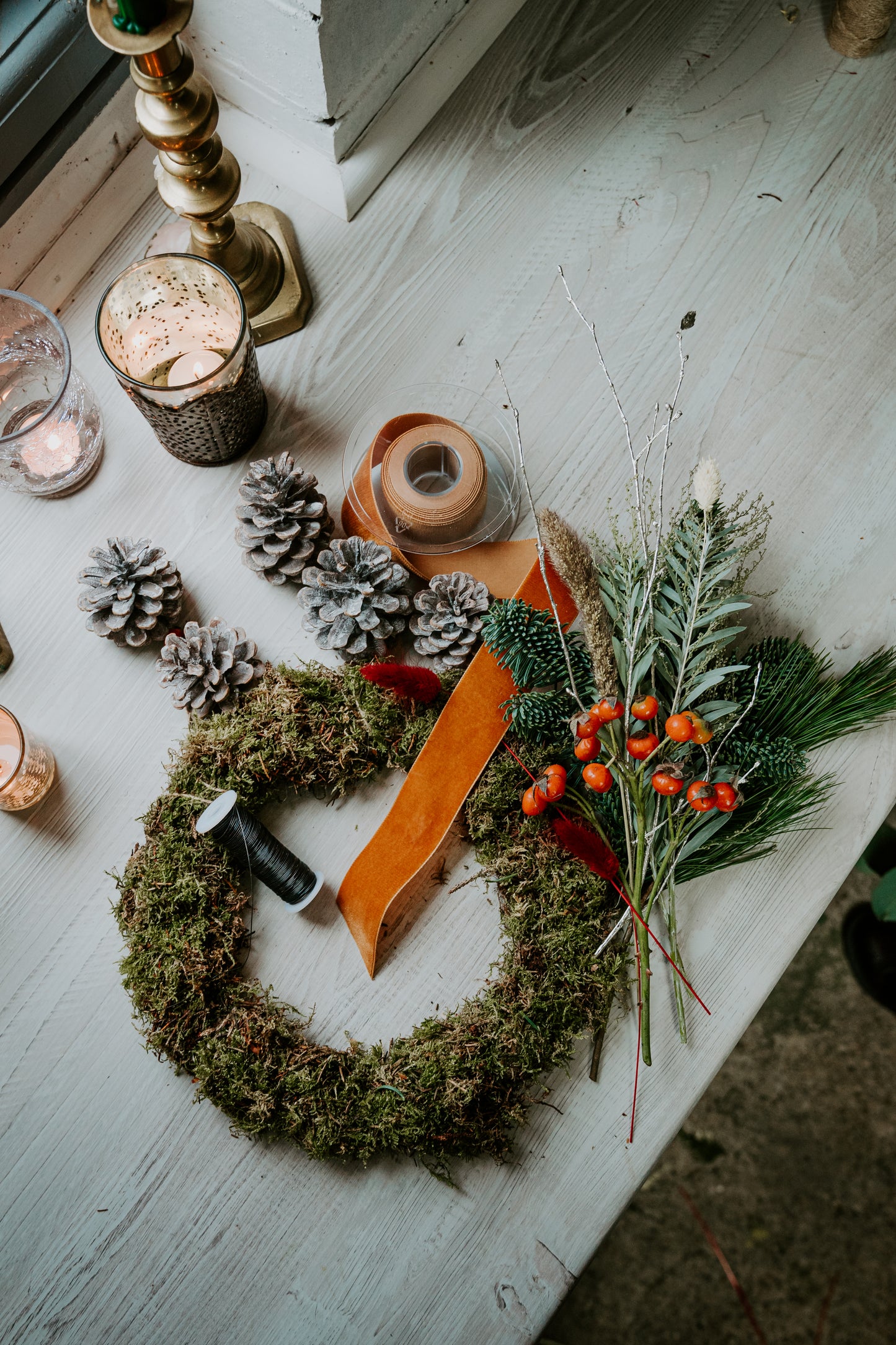 DIY Luxury Christmas Wreath Kit