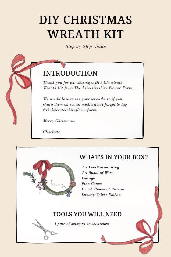 Forager's DIY Christmas Wreath Kit