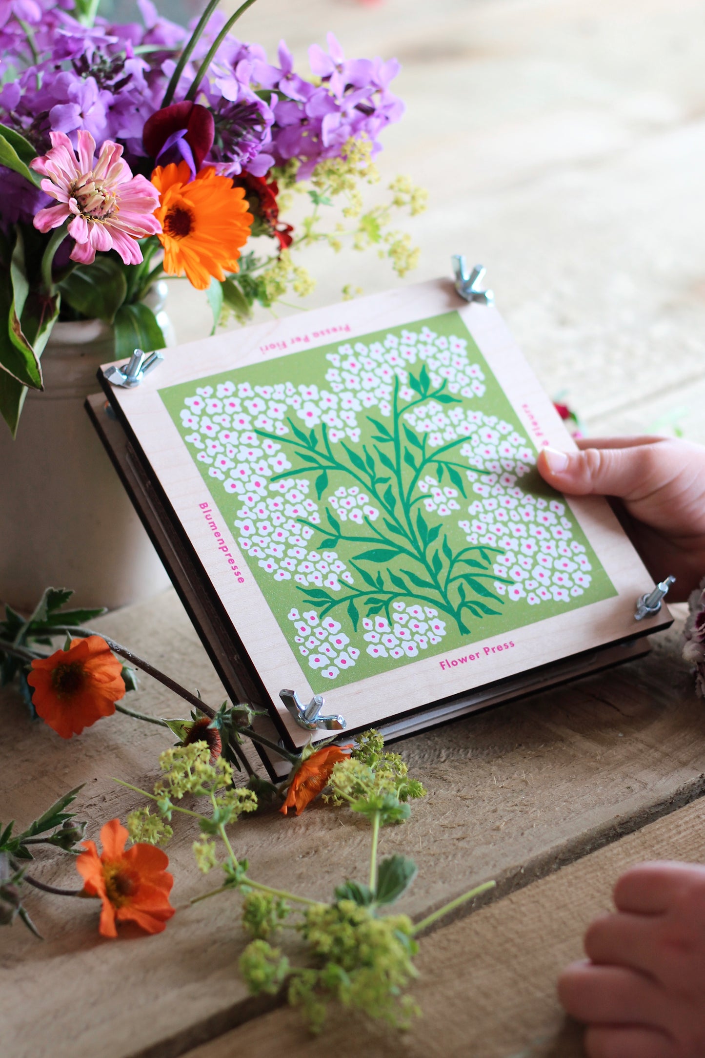 AUGUST - Flower Pressing
