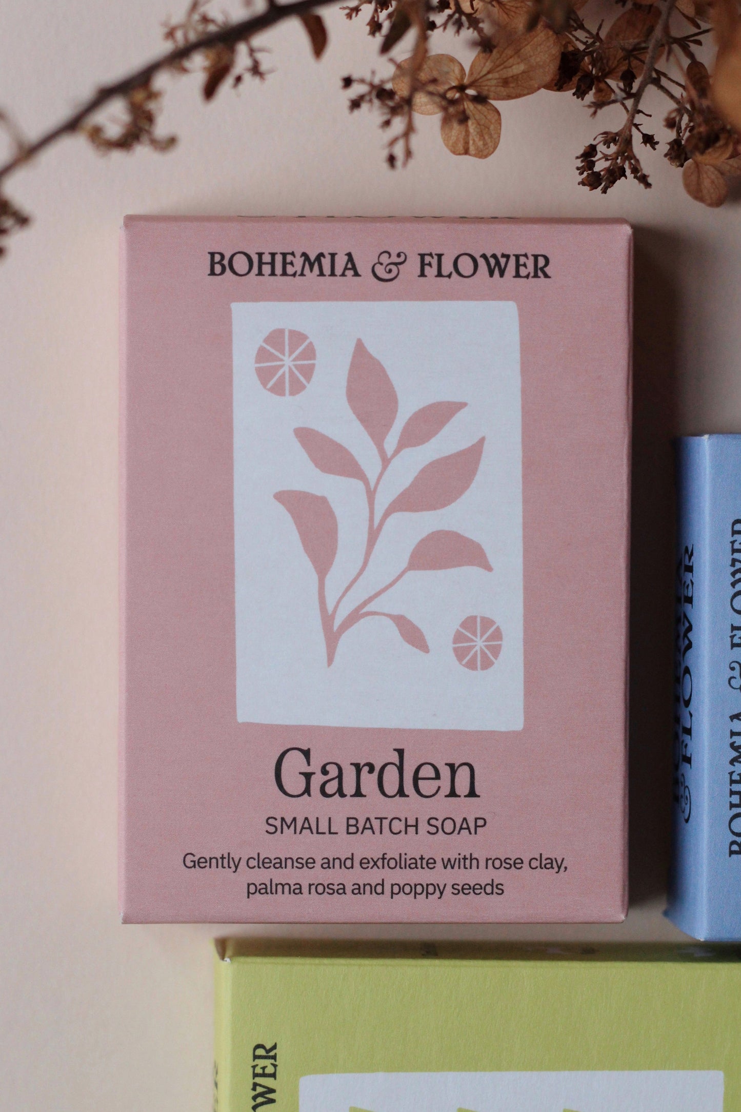 Garden Soap - Pink Clay, Rose & Poppy Seed