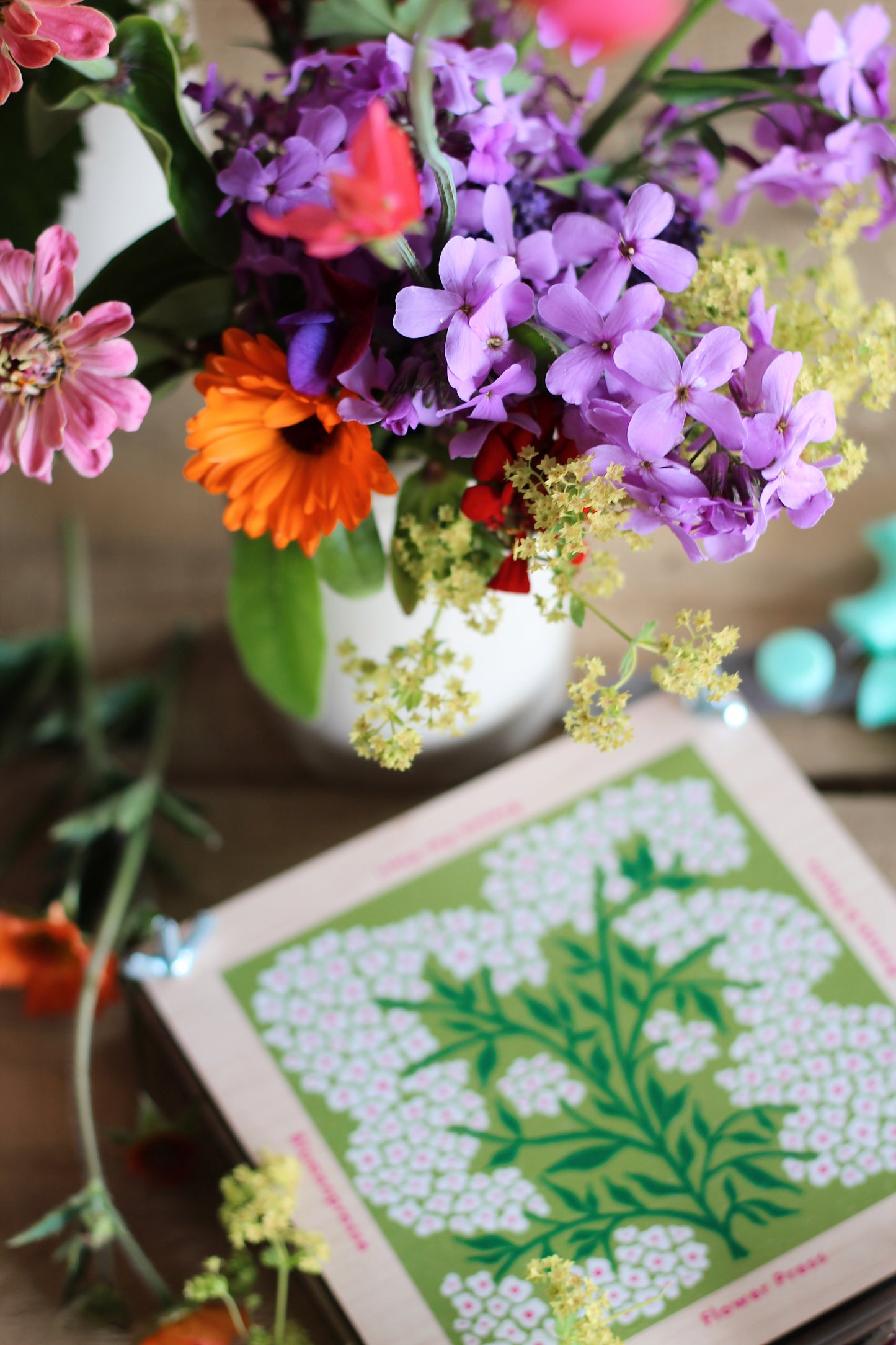 AUGUST - Flower Pressing