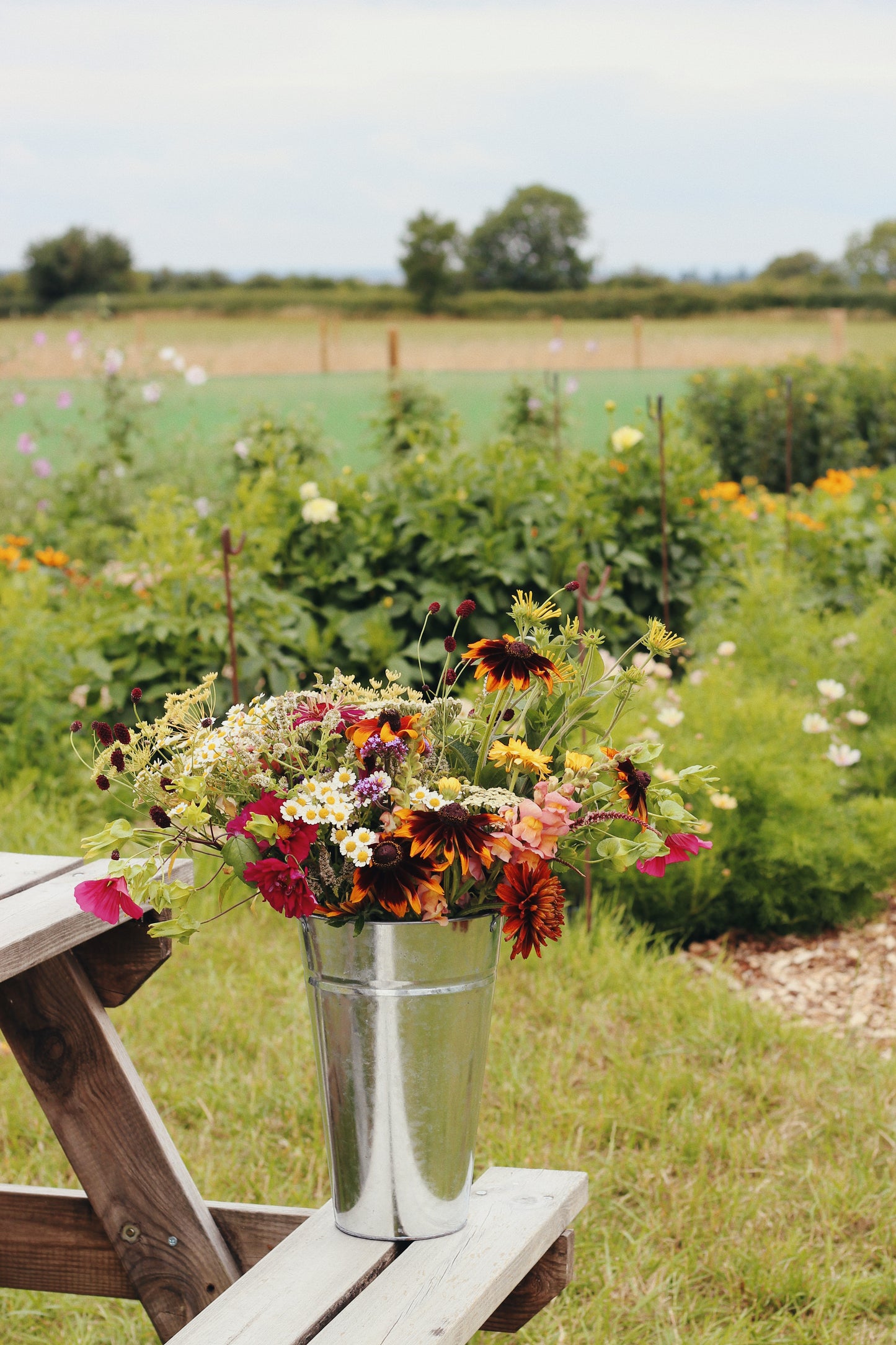OCTOBER - Autumn Hand-tied Arrangement