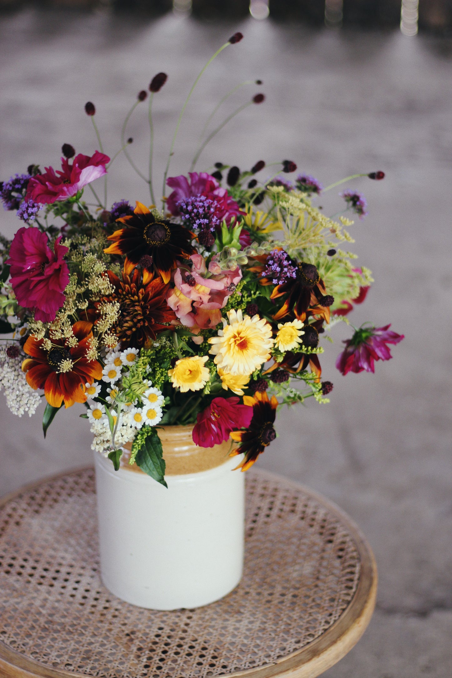 OCTOBER - Autumn Hand-tied Arrangement