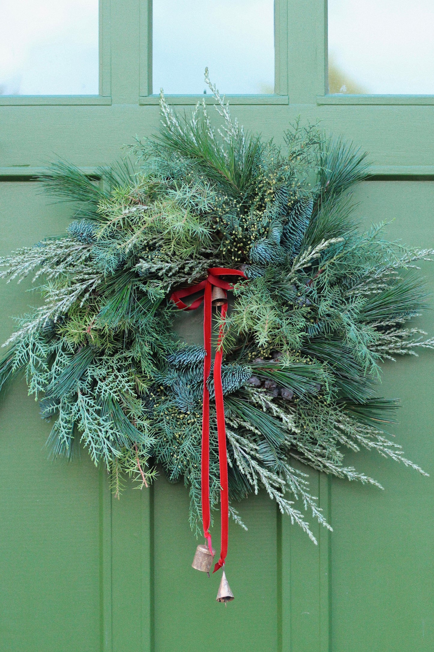 Just Green Christmas Wreath