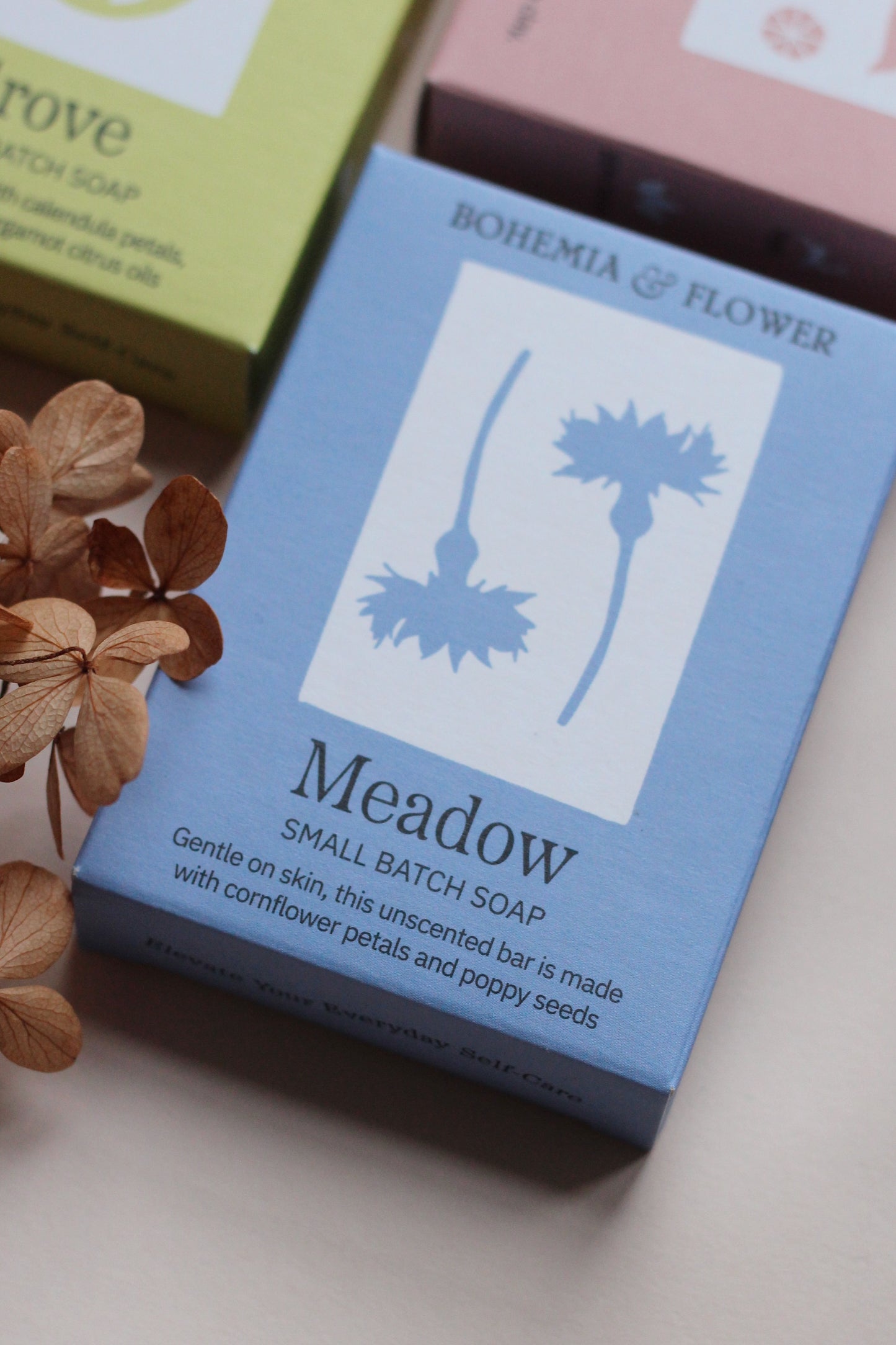 Meadow Soap - Cornflower & Poppy Seed Unscented