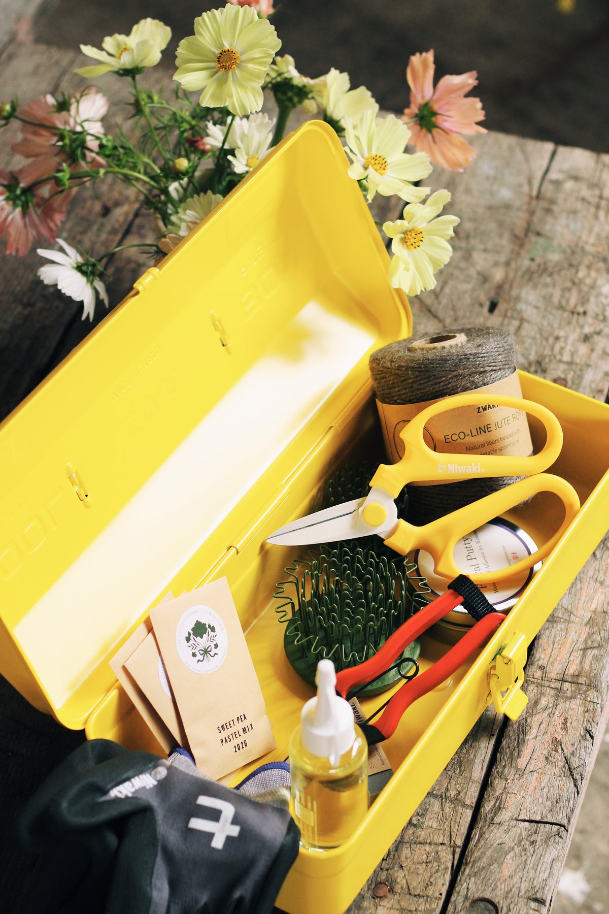 Niwaki Y-Type Tool Box Yellow