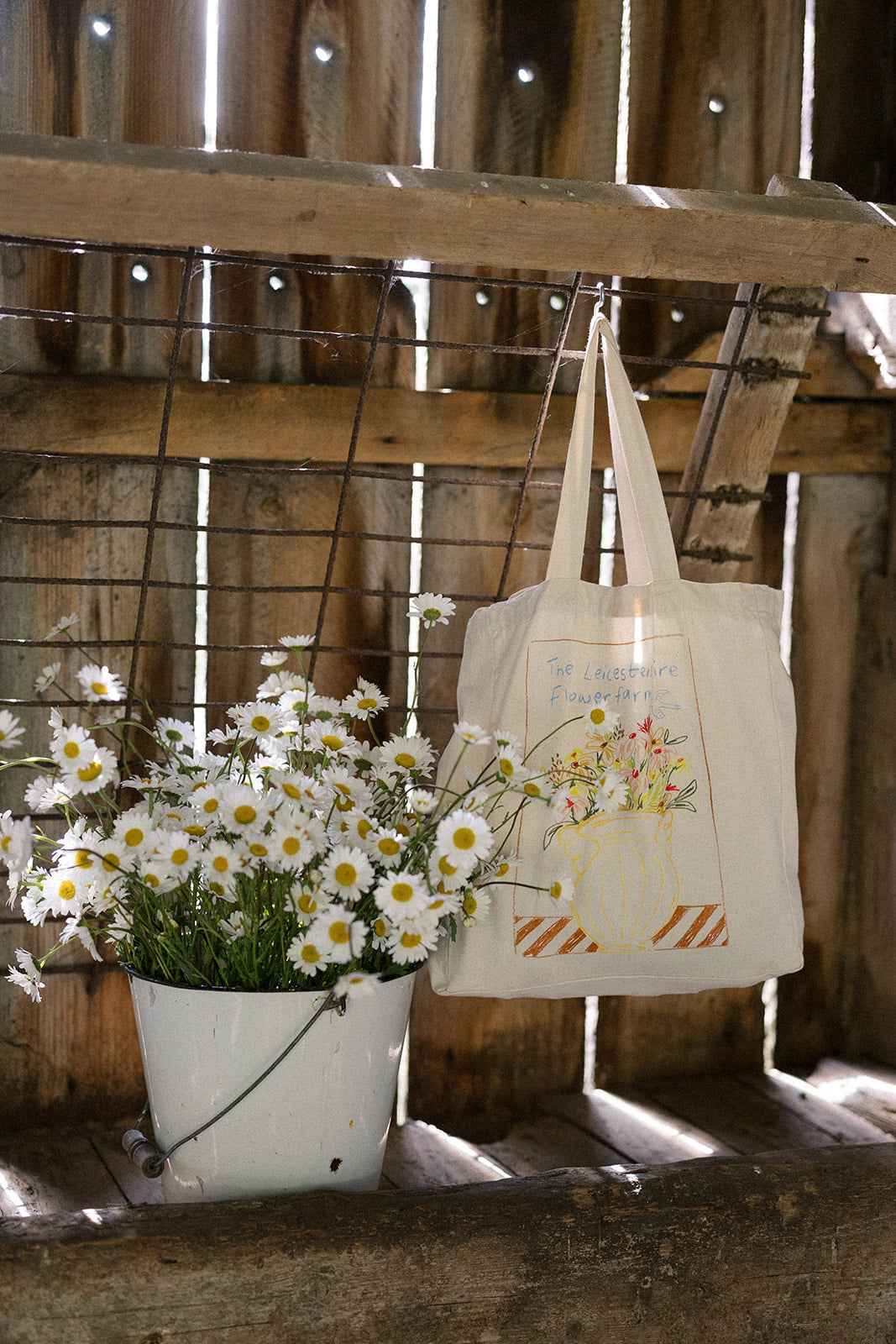 The Leicestershire Flower Farm Exclusive Tote Collection