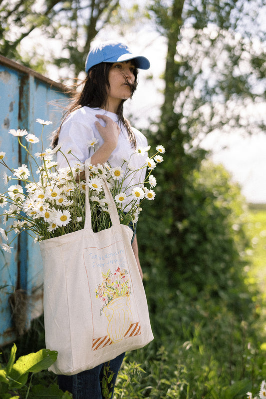 The Leicestershire Flower Farm Exclusive Tote Collection