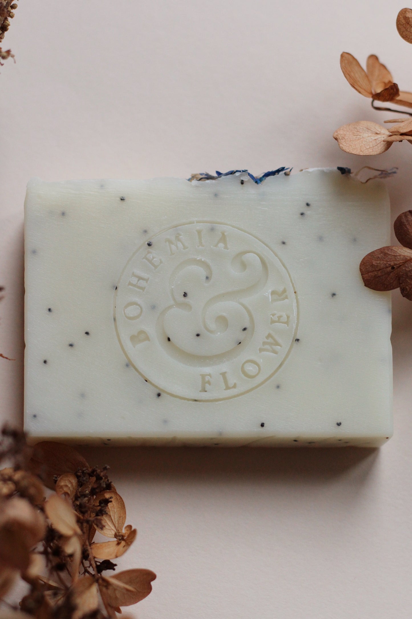 Meadow Soap - Cornflower & Poppy Seed Unscented