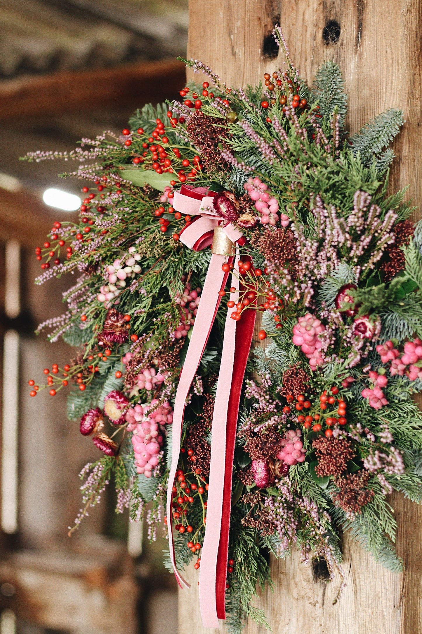 Very Berry Christmas Wreath