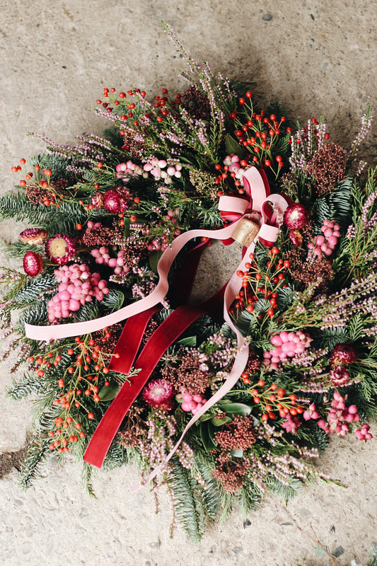 Very Berry Christmas Wreath