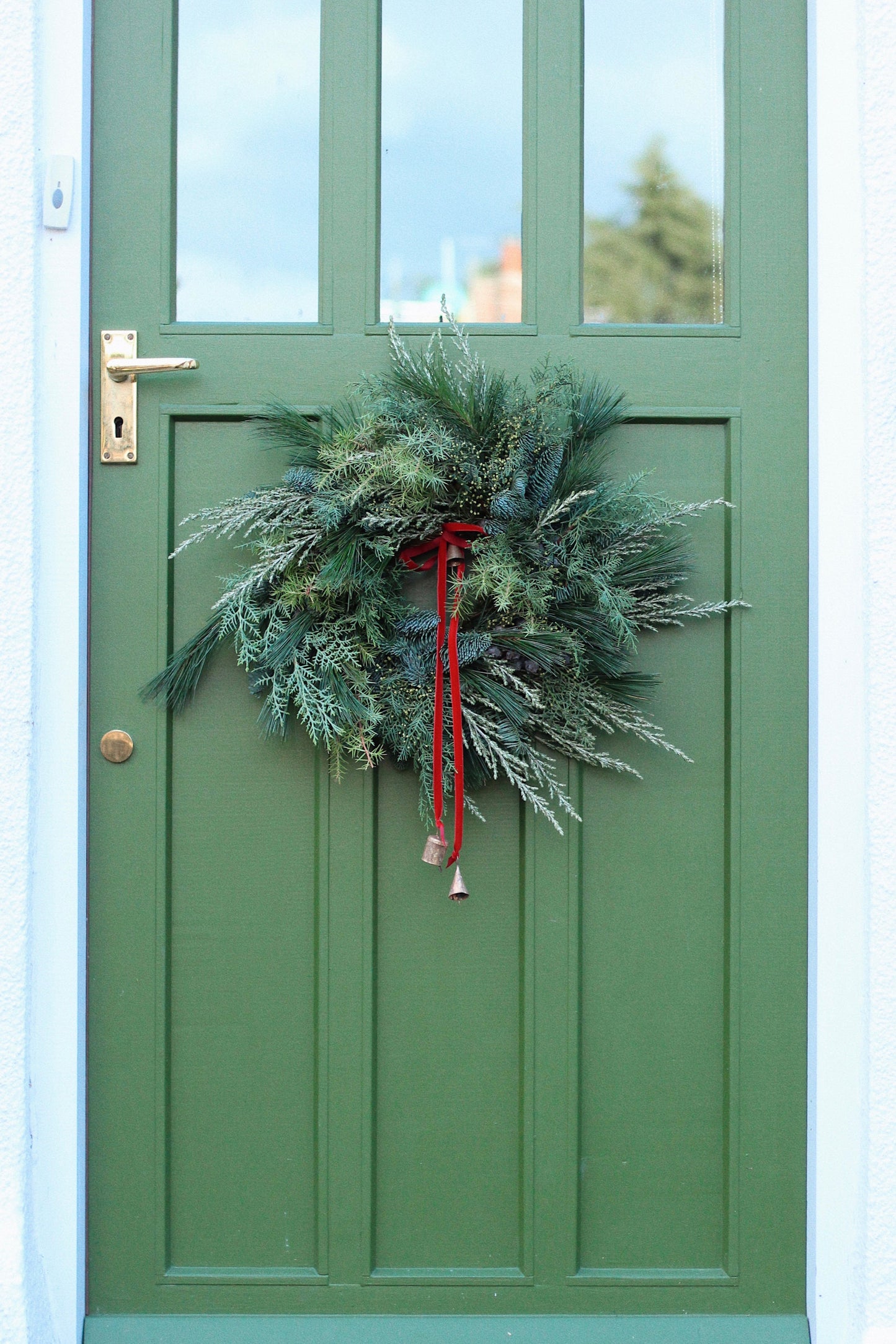 Just Green Christmas Wreath