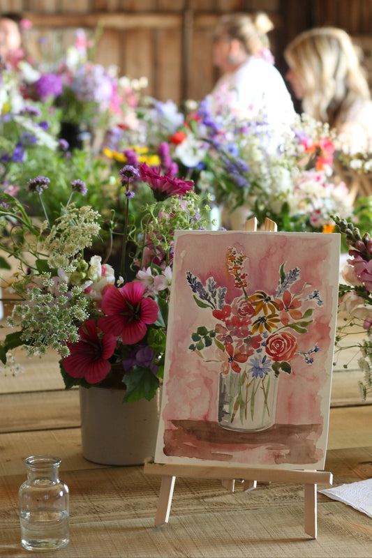 AUGUST - Floral Watercolour Workshop