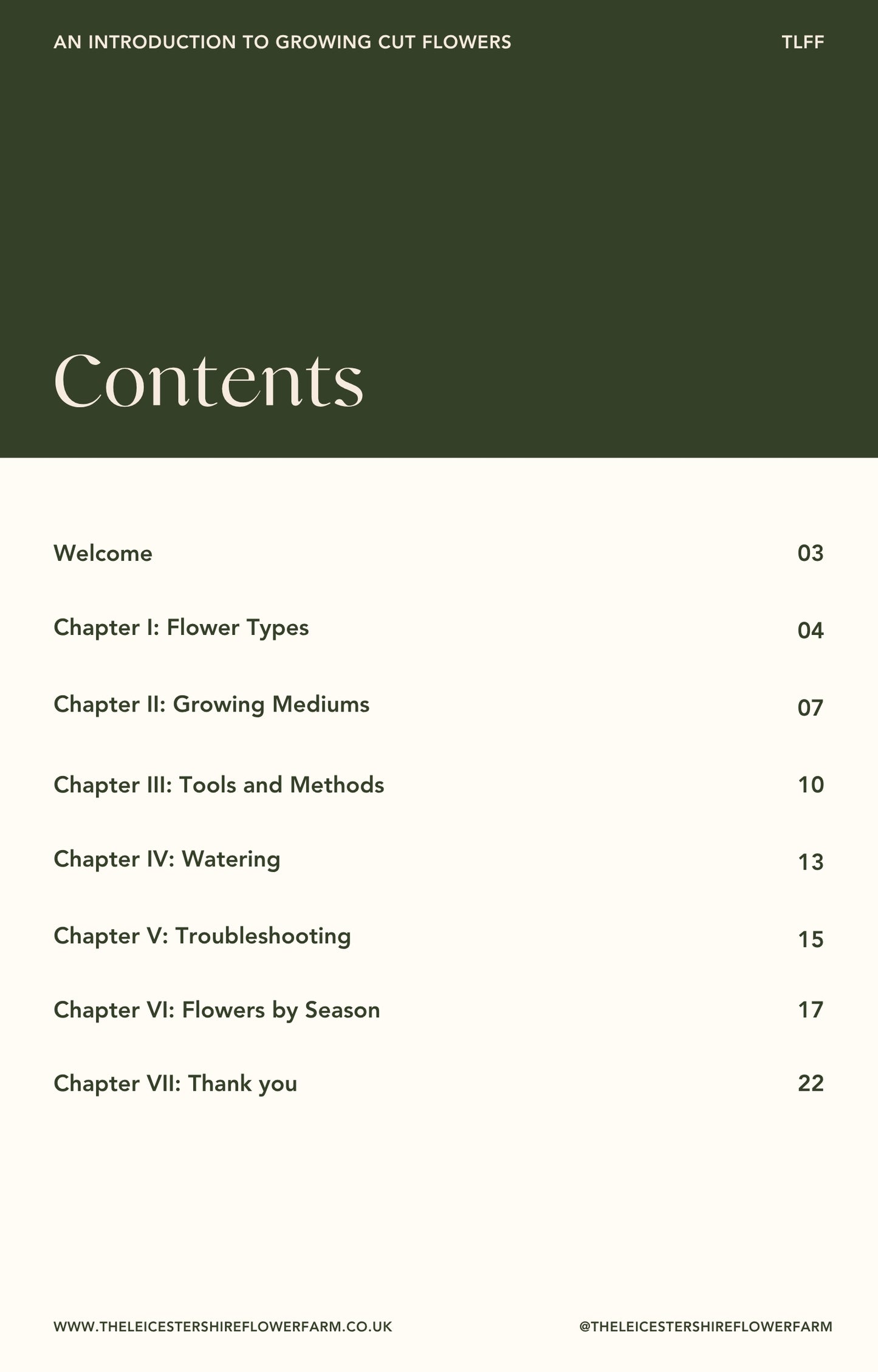E-Book - An Introduction To Growing Cut Flowers